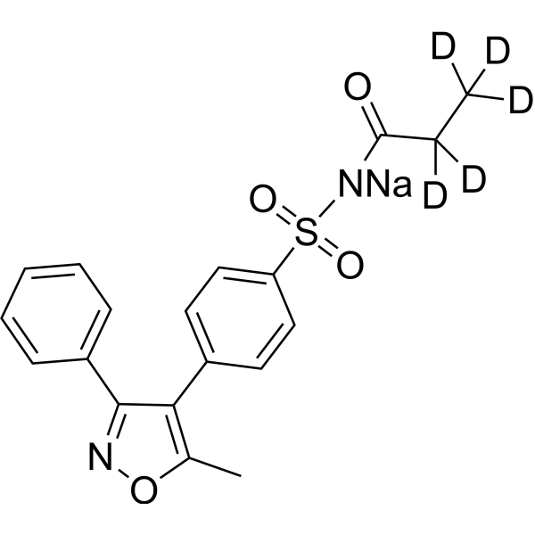 Parecoxib-d5 sodium (SC 69124A-d5)